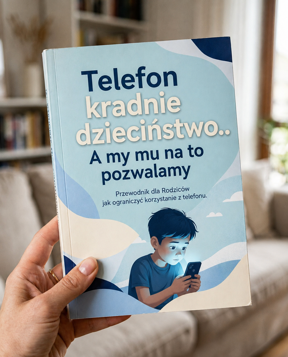 E-BOOK: Telefon kradnie dzieciństwo..A my mu na to pozwalamy: Przewodnik dla Rodziców jak ograniczyć korzystanie z telefonu