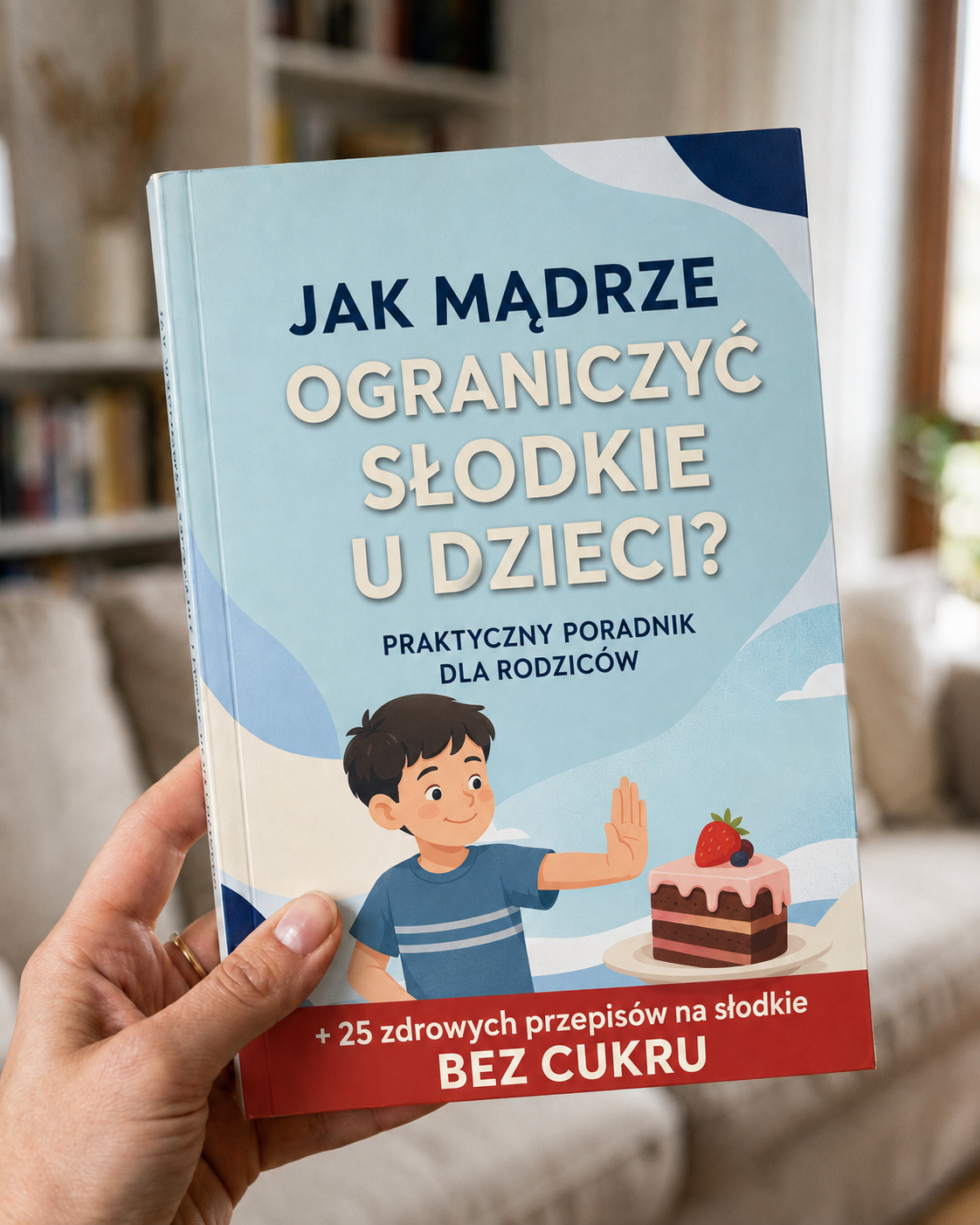 E-BOOK: Jak mądrze ograniczyć słodkie u dzieci? + 25 zdrowych przepisów na słodkie BEZ CUKRU